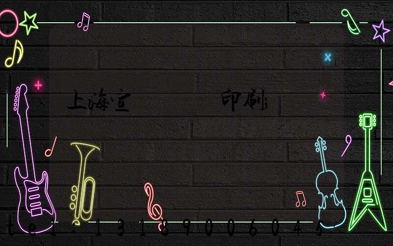 上海宣傳冊設計印刷